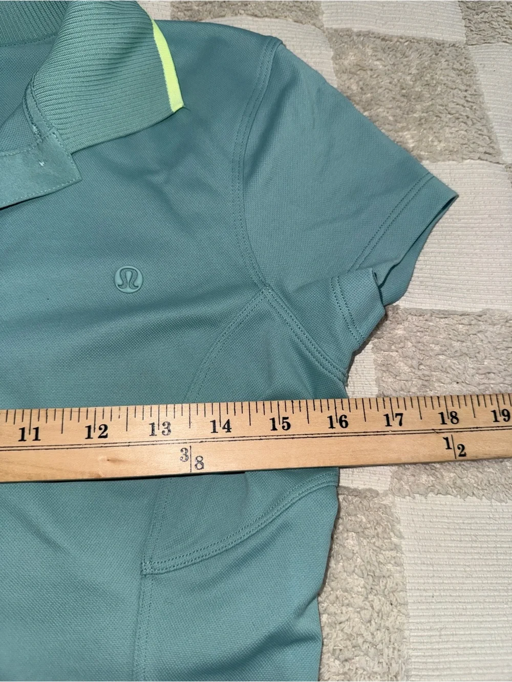 Lululemon Short-Sleeve Polo Dress Rip Tide / Faded Zap